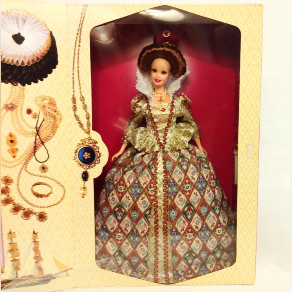 🌹🍃New In Box~ The Great Era’s 1994 “Elizabethan Queen” Collectors Barbie Doll🍃🌹